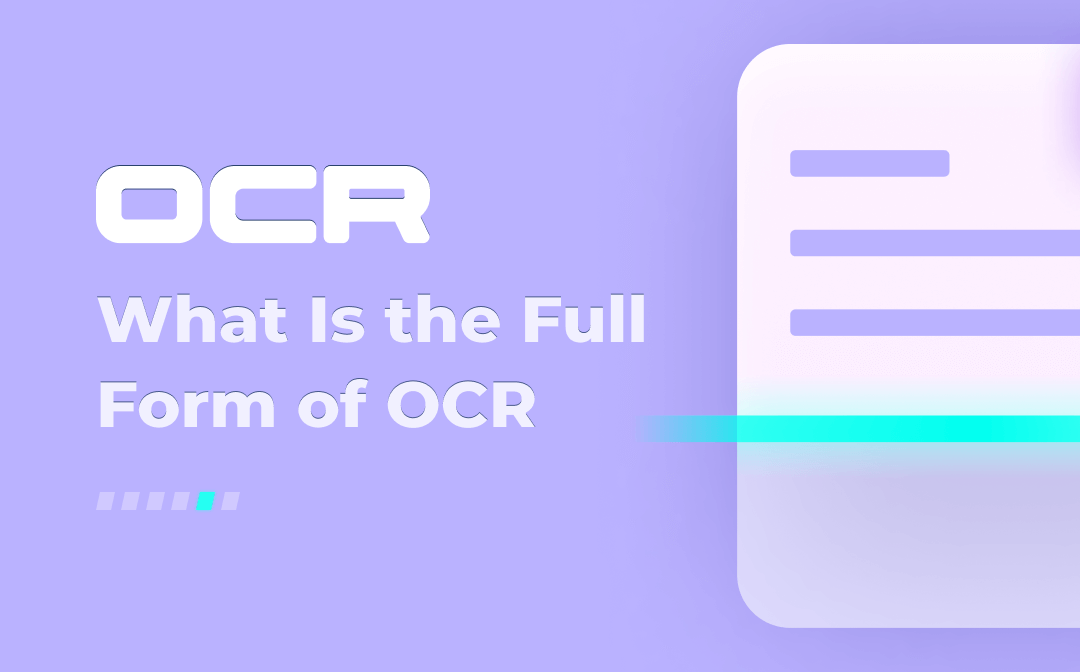 what-is-full-form-of-ocr