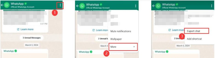 Export WhatsApp Chat to PDF on Android