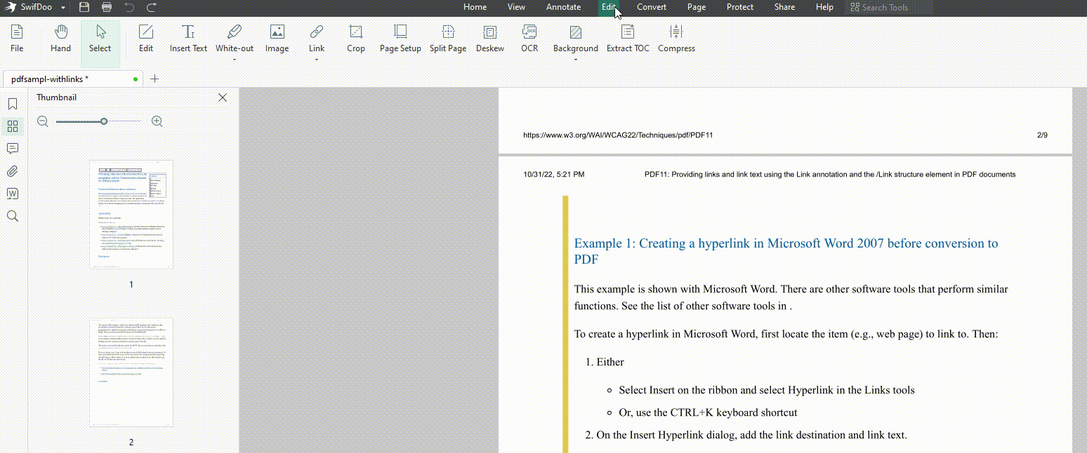 White-out- PDFs to hide Footers