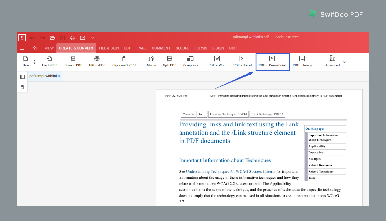 Windows-Based PDF Converter