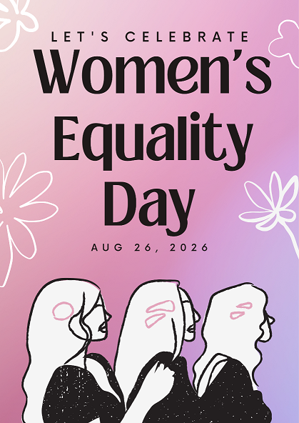 Women's Equality Day quotes card 1
