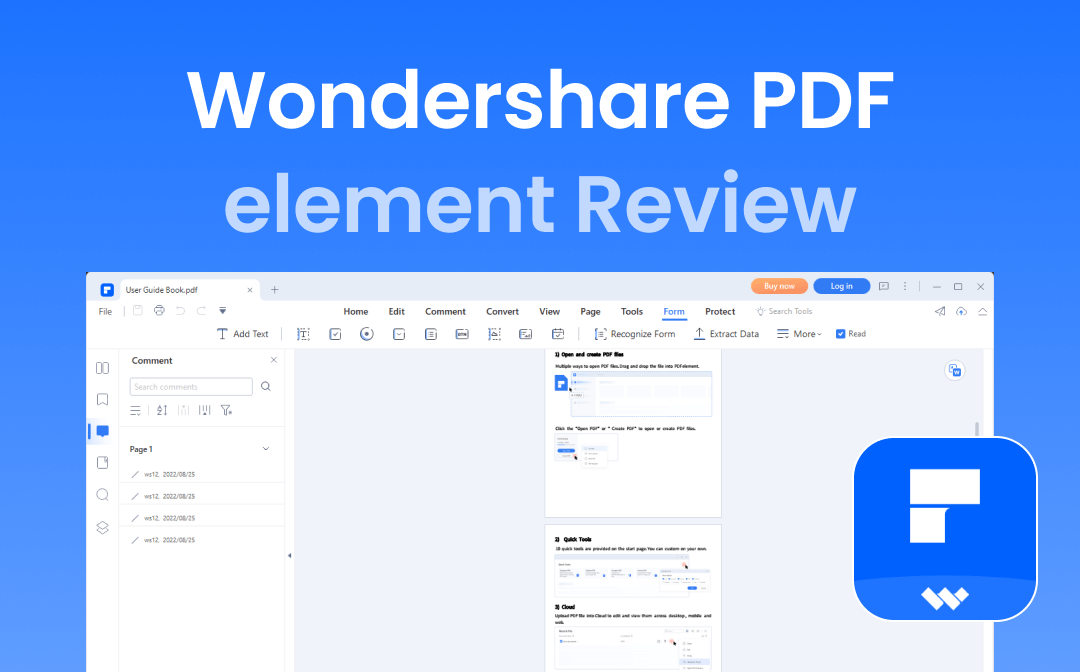 review wondershare pdfelement