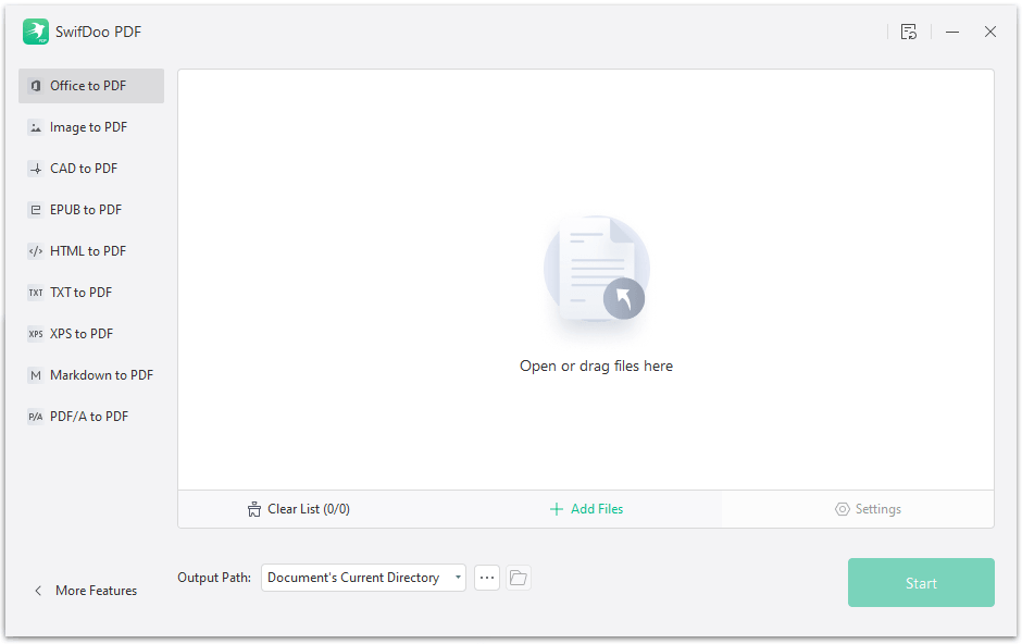 Office to PDF converter