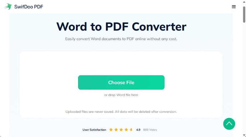 Word to PDF Online