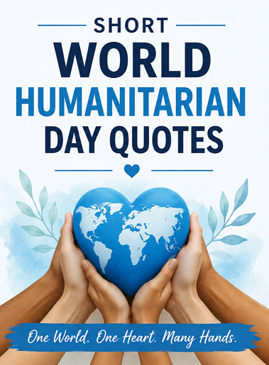 World Humanitarian Day quotes card 2