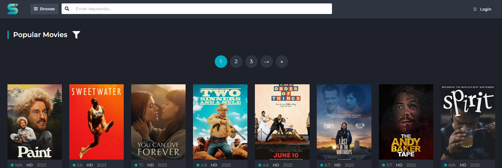 YesMovies alternative SFlix