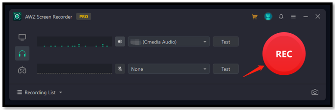 YouTube audio downloader - AWZ Screen Recorder