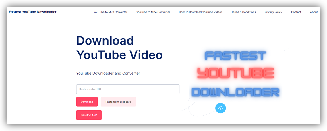 YouTube to MP4 Fastest YouTube Downloader converter