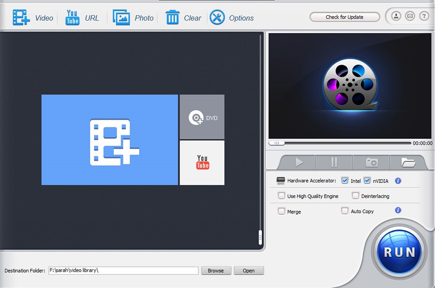 YouTube to MP4 WinX Video Converter