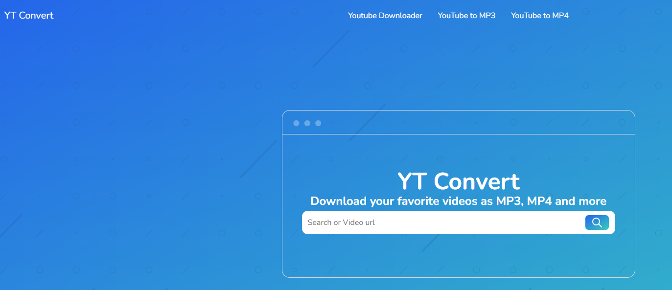 YouTube to MP4 YT Convert converter