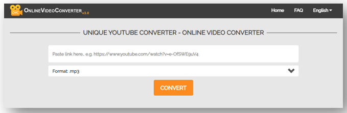 YouTube video to audio converter - Online Video Converter