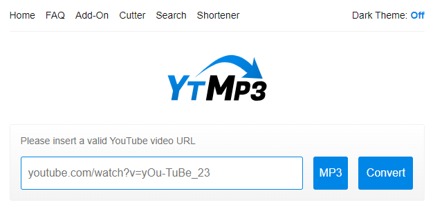 YTMP3.nu YouTube to MP3 Converter