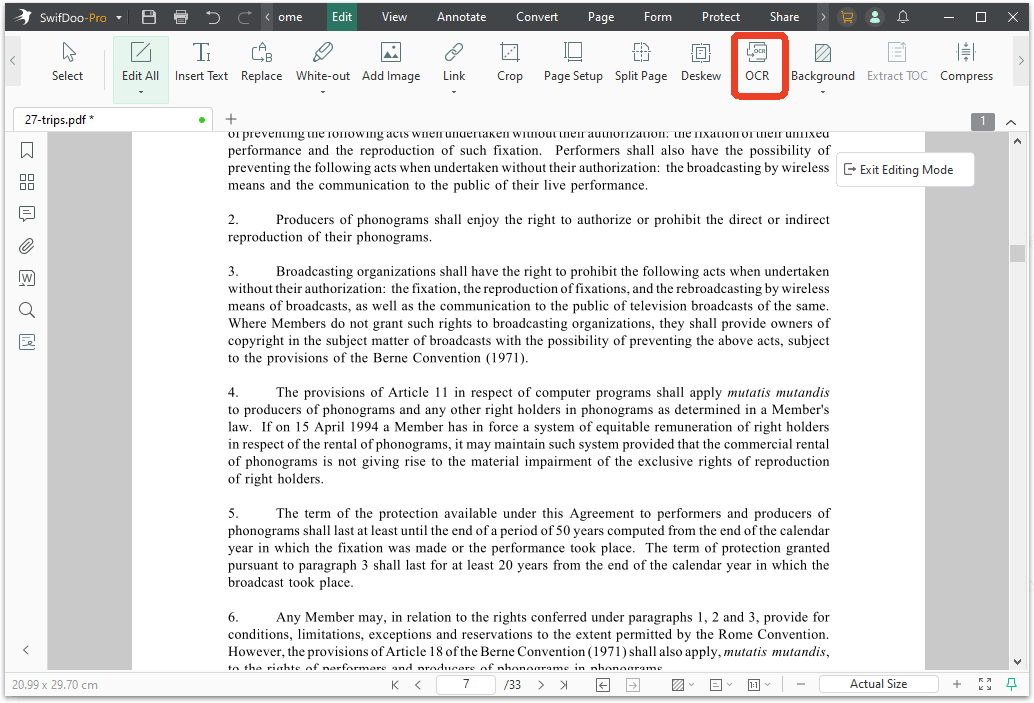 swifdoo pdf ocr