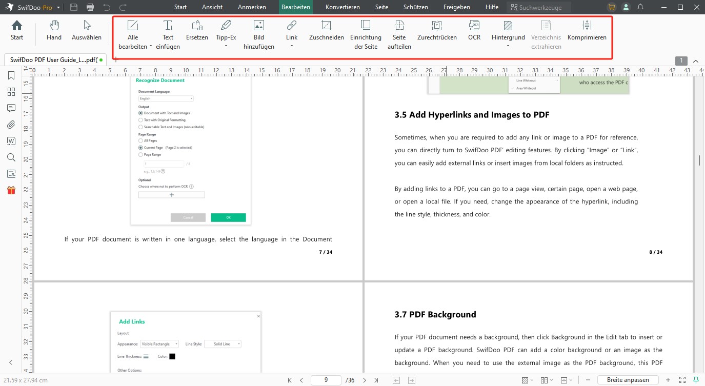 SwifDoo PDF Editor gratis herunterladen