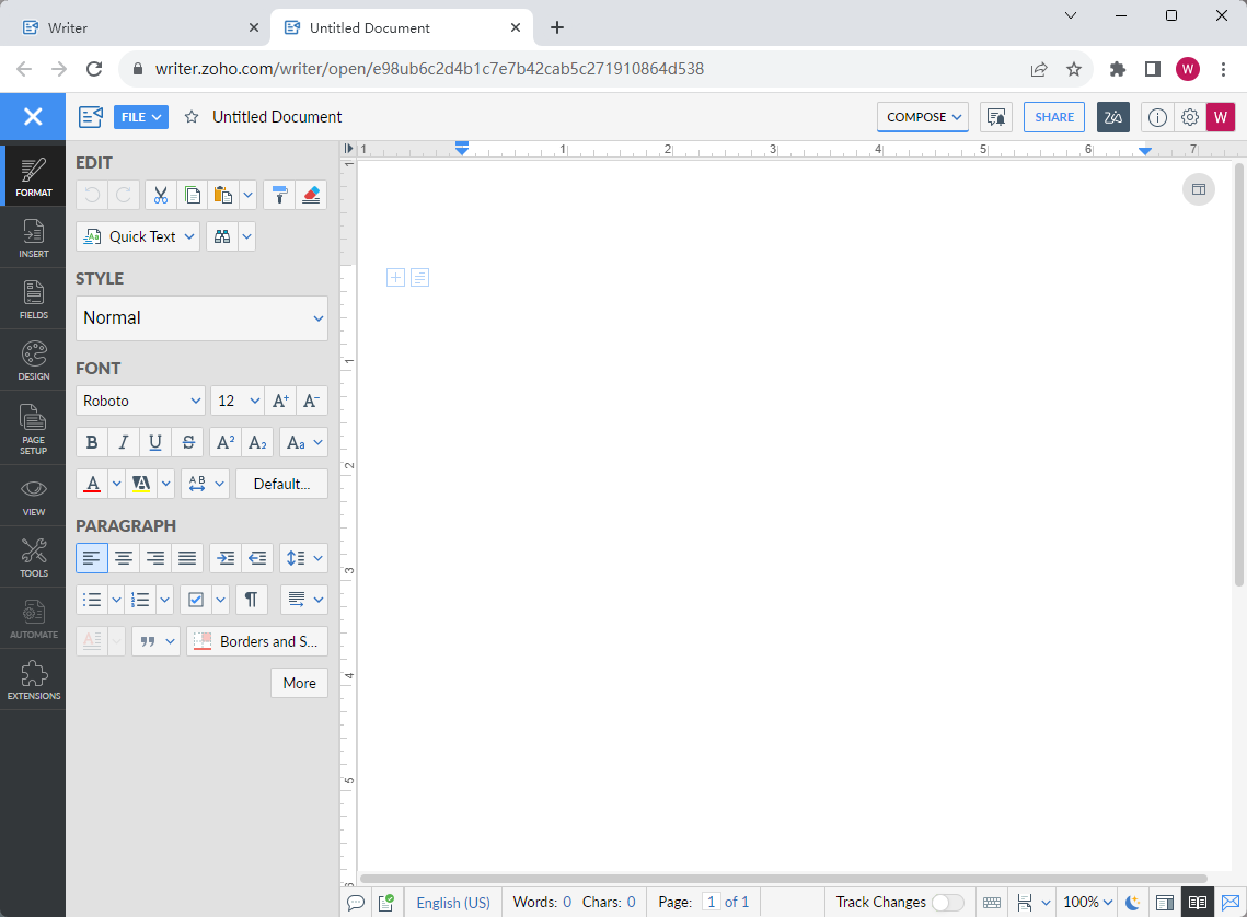 Zoho Writer: Create & Edit Documents Online